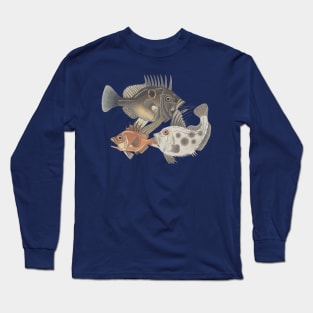 Fish Food Chain Long Sleeve T-Shirt